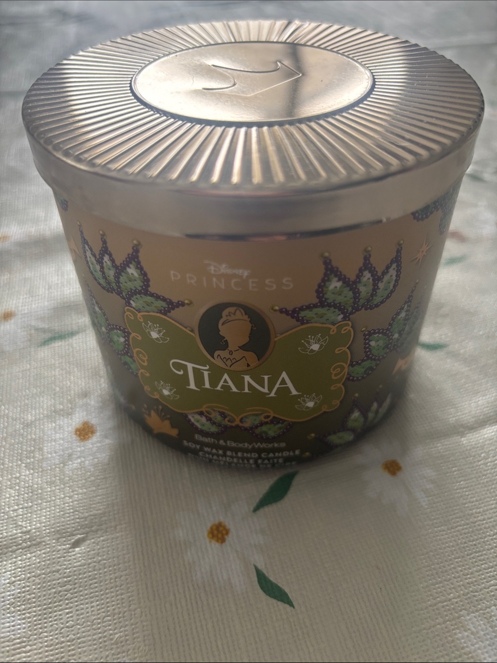 Bath and body works Disney princess 3 wick candle